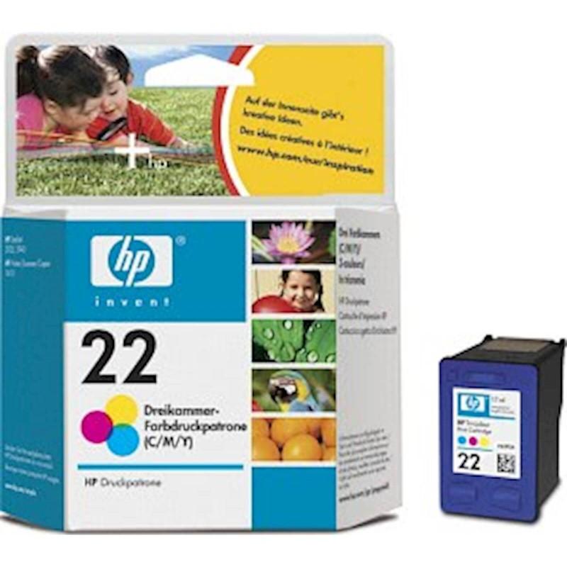 Tinta HP color 22